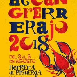 festival-nacional-exaltacion-cangrejo-rio-herrera-pisuerga-cartel-2018
